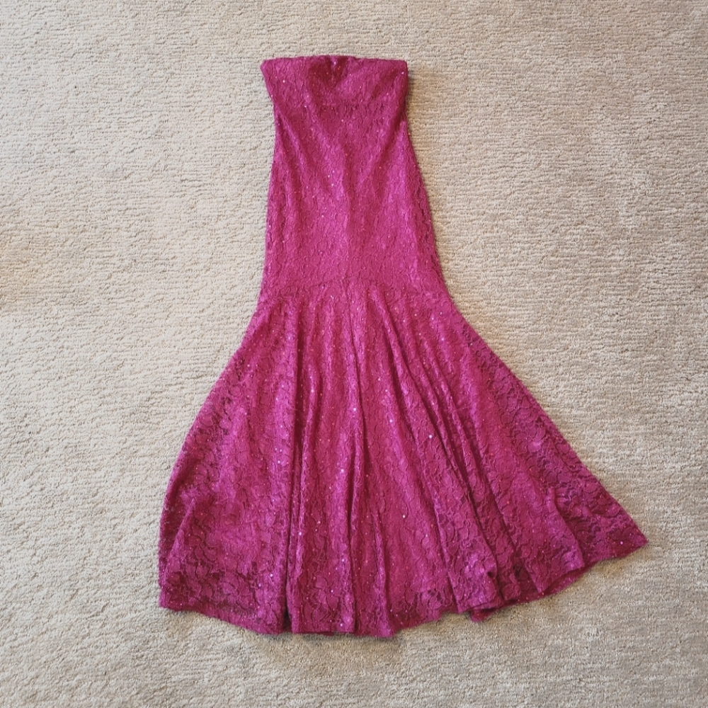 Jump Apparel Strapless Dress 5/6